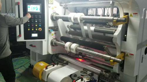 Бобинорезательная машина вертикального построения, ZTM-DT